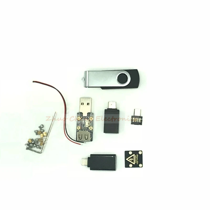 USB killer V3.0 гравированная версия U disk миниатюрный высоковольтный импульсный