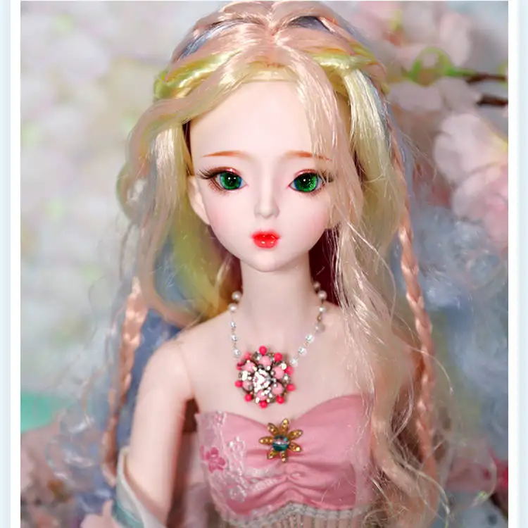 B 1/3 BJD кукла шарнирное тело 60 см обновленная версия может открыть мозги, чтобы изменить глаз Комбинация набор подарочные игрушки sd куклы - Цвет: B