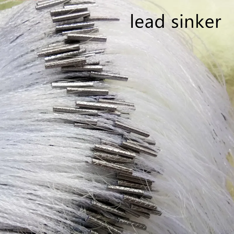 Прочная рыболовная сеть глубина 3 м однонитевая нейлоновая желтая длина 80