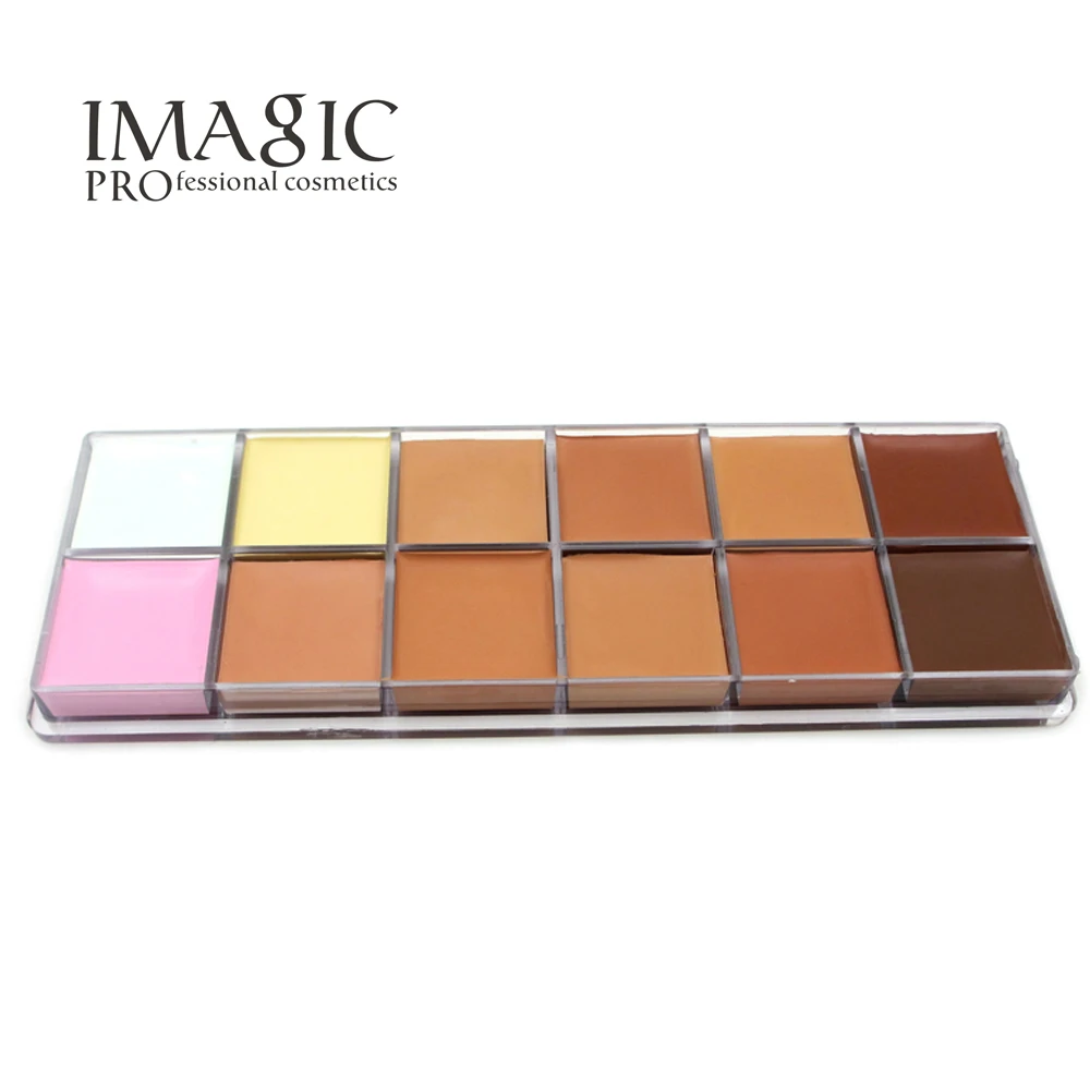 IMAGIC корректор Палитра 12 Цвета Красота контур макияж Cometic для лица кремовый Concealer