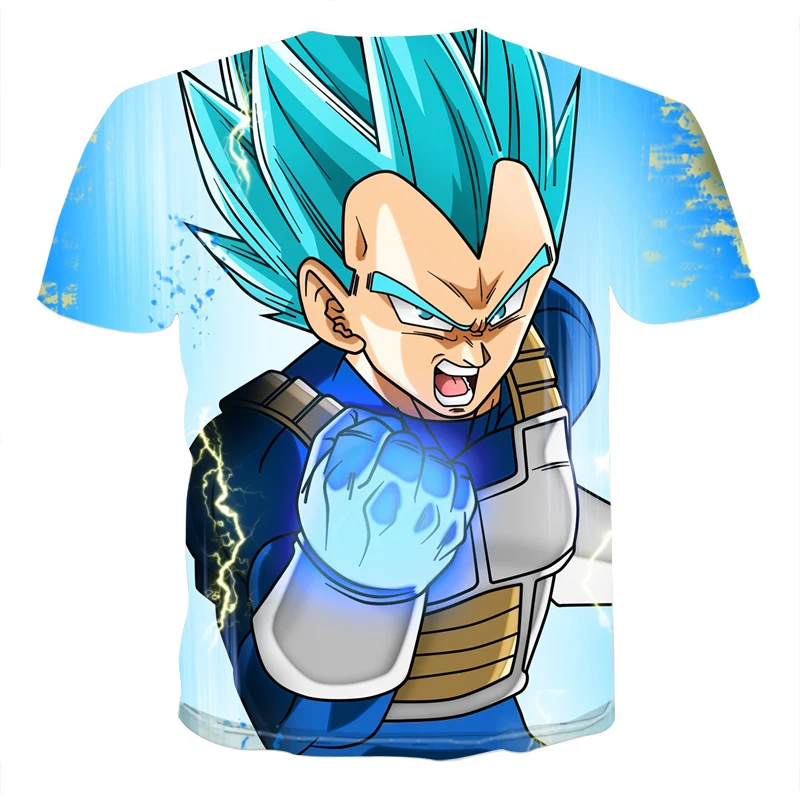 Мужские футболки camiseta dragon ball Z Супер сайян персонажи Гоку Веджета чехол Capsule corp