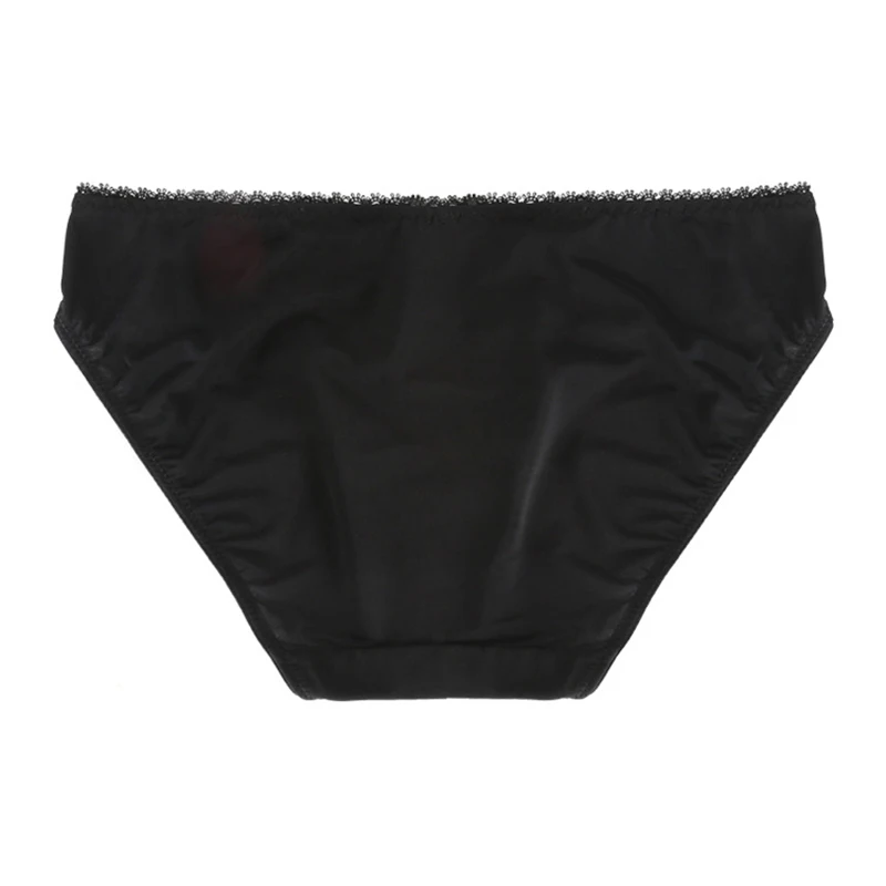 2017 удобная молоко шелковый стежка underwear женщины низкая талия романтический