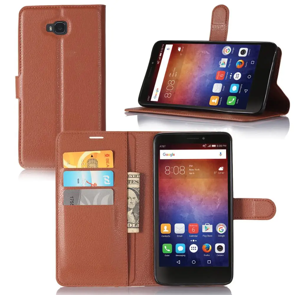 For Huawei Ascend XT (H1611) (6.0 inch) case cover Lychee leather wallet stand phone |