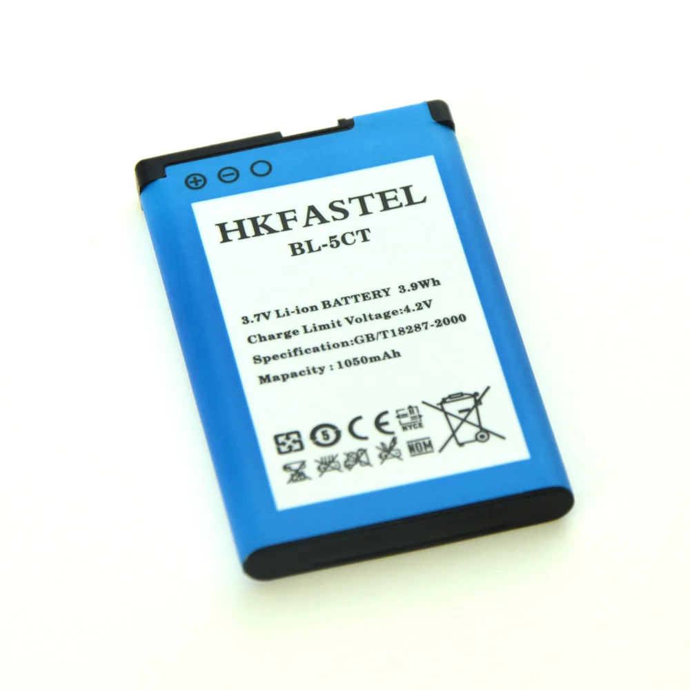 2 шт./лот Новый аккумулятор для мобильного телефона Nokia 3720c 3720 classic 5220 6303 6303ci 6303i 6730 1