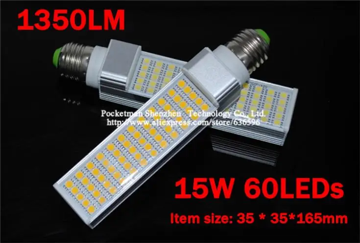 Светодиодная кукурузная лампа SMD 5050 180 degeree AC85-265V 7 Вт 9 10 12 15 E27 G24 | Лампы и освещение
