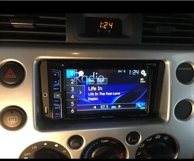 Двойной Din Dash комплект для автомобилей Toyota Scion с AUX+ USB порт Радио Установка боковой отделкой фасции рамка пластина