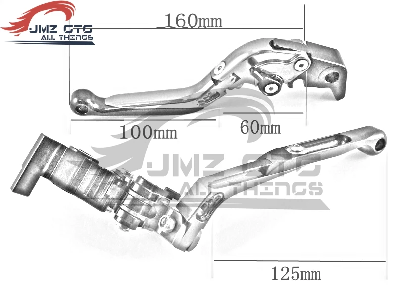 Для KTM 690 Duke/SMC/SMCR 2014 2015 2016 2017 CNC регулируемый складной 90 градусов растяжимый