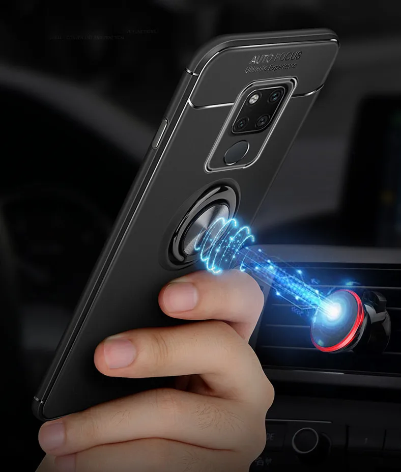 Чехол для huawei mate 20x защитный чехол 20 магнитный автомобильный держатель coque business