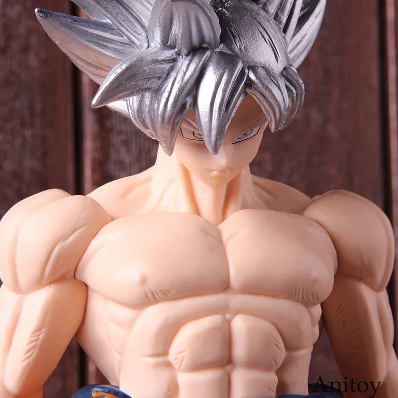 Dragon Ball Z Son Gokou Сон Гоку ультра инстинкт/джирен фигурка ПВХ Коллекционная модель игрушки