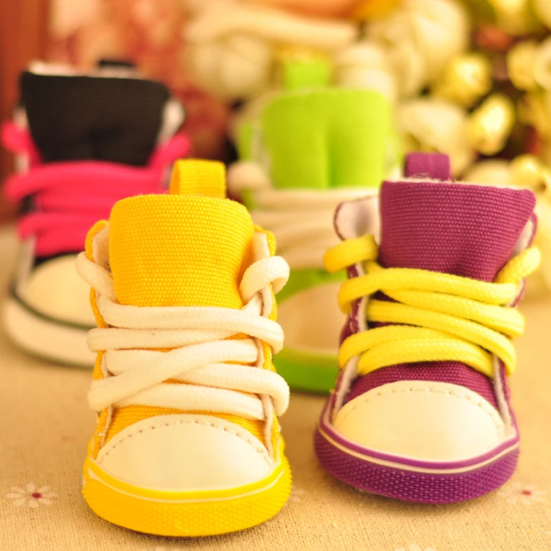 Новинка 2018 модная обувь для домашних животных Обувь собак нескользящая щенков