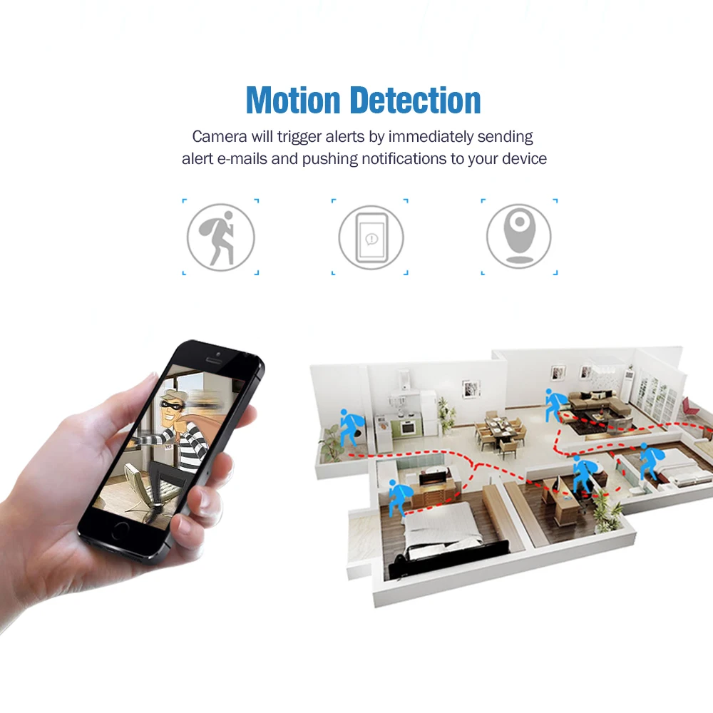 Беспроводная Wi Fi PTZ IP камера безопасности HD 1080P 4 кратный зум P2P IP66 128G SD MAX Audio|Камеры
