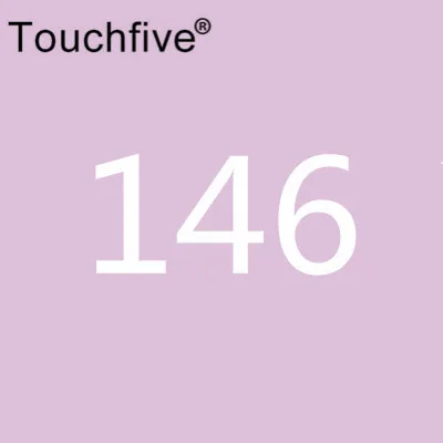 146 TOUCHFIVE опционально цвет соответствия искусство маркеры Кисть ручка эскиз на спиртовой основе маркеры двойная головка манга ручки для рисования товары для рукоделия - Цвет: 146