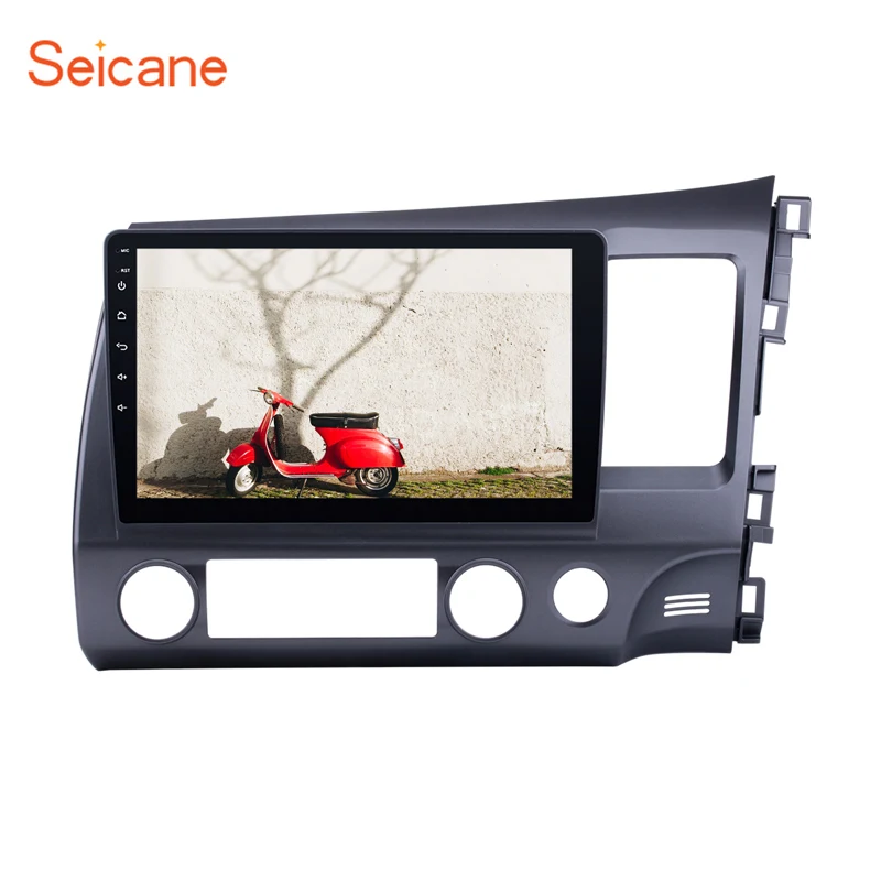Seicane Android 9,0 радио GPS 2 DIN в автомобиль стерео плеер для 2006 2007-2011 Honda CIVIC поддержка 3g WiFi OBD2 DVR камера заднего вида