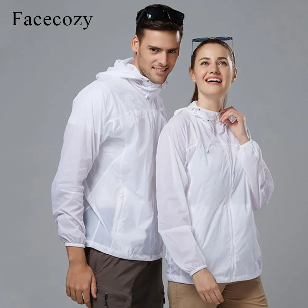 Женская быстросохнущая куртка Facecozy летняя для рыбалки с защитой от УФ-лучей