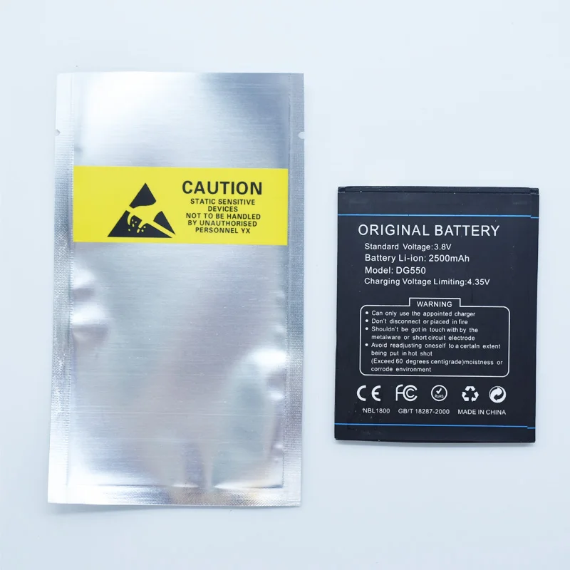 Hekiy B-DG550 DG550 Original Cell Phone Battery For Doogee Dagger 550 2600mAh Real Capacity Replacement Batteries Best Quality | Мобильные