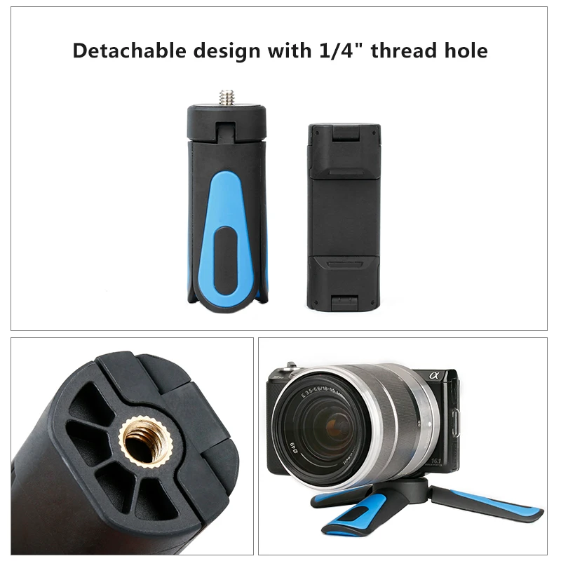 360 Rotation Vertical Shooting 2 in 1 Mini Tripod Phone Mount Holdr for iPhone Xs Max X 8 7 Plus Samsung S8 S9 Piexl 3 | Электроника