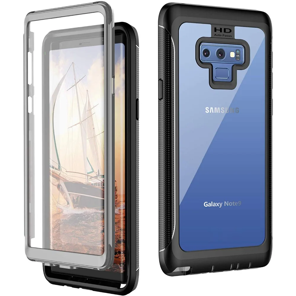 For Samsung Galaxy Note 9 case life water Shock Dirt Snow Proof Protection With Touch ID for Case Cover | Мобильные телефоны и