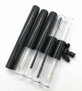 Тушь для ресниц 8 мл * 2, тушь для глаз, тушь для глаз, двухсторонняя черная пустая тушь для ресниц, блеск для губ, туба, сделай сам, косметическая упаковка