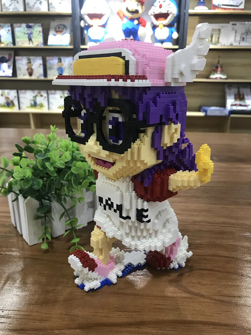 2019 Аниме Наруто Alrale Doraemon Super Mario Sonic Wario Yoshi Luigi животное мини здание DIY алмаз нано