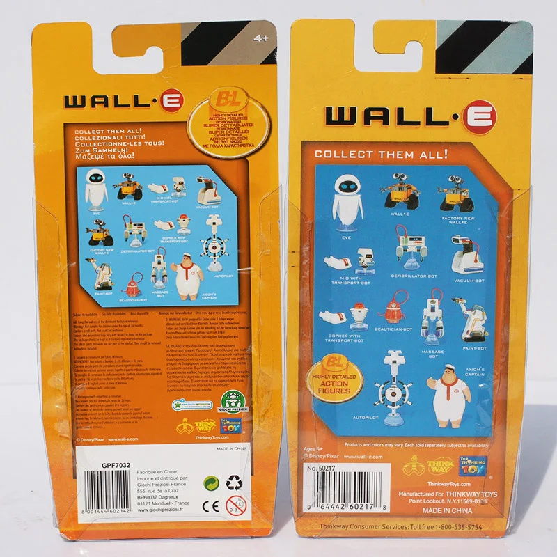 Экшн-фигурки роботы EVE WALL-E из ПВХ 6-9 см | Игрушки и хобби