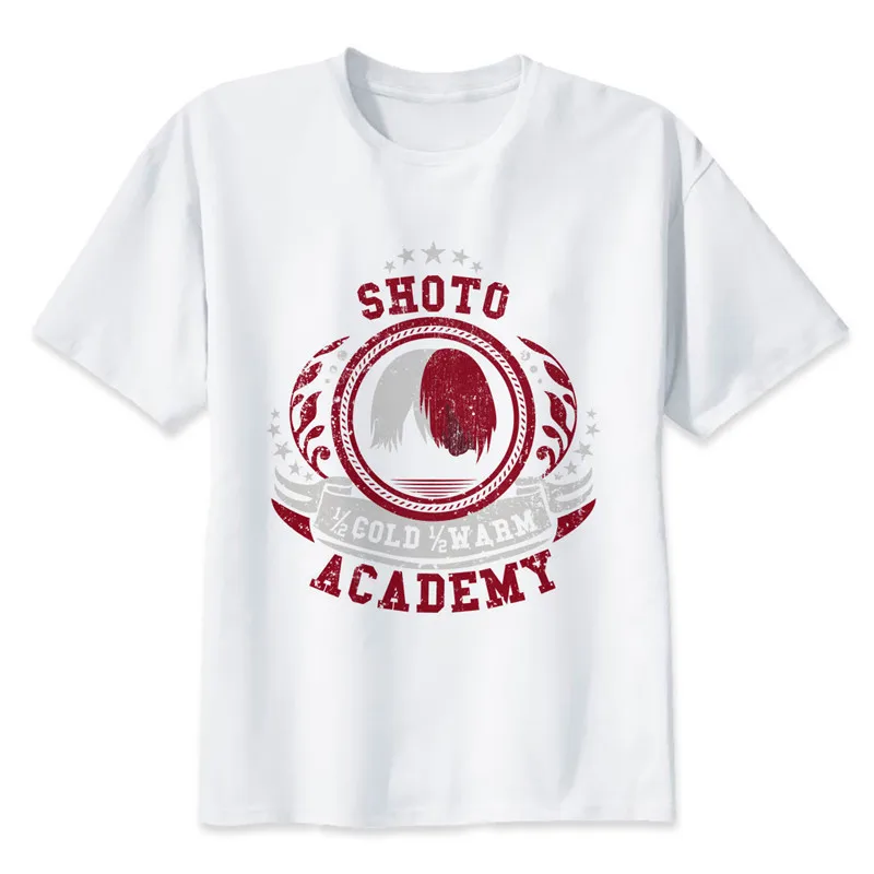 Новое поступление, футболки с надписью «My Hero Academy» мужская одежда с короткими рукавами футболка с забавным мультяшным принтом Boku No Hero Academy для мужчин и женщин - Цвет: 5131