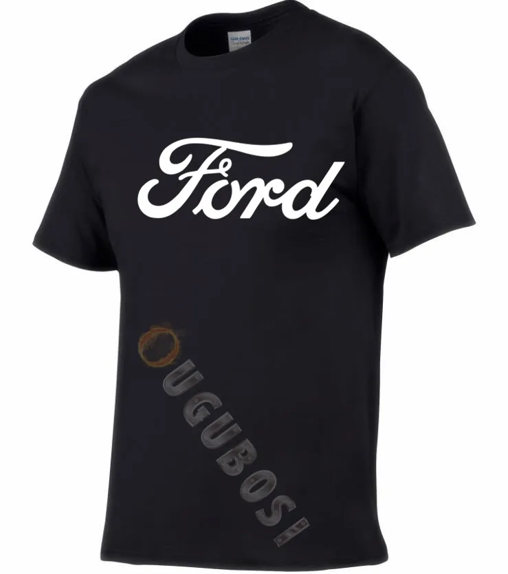#2019 дизайнерская футболка ford белая мужская синяя рубашка Ford|Мужские футболки| |