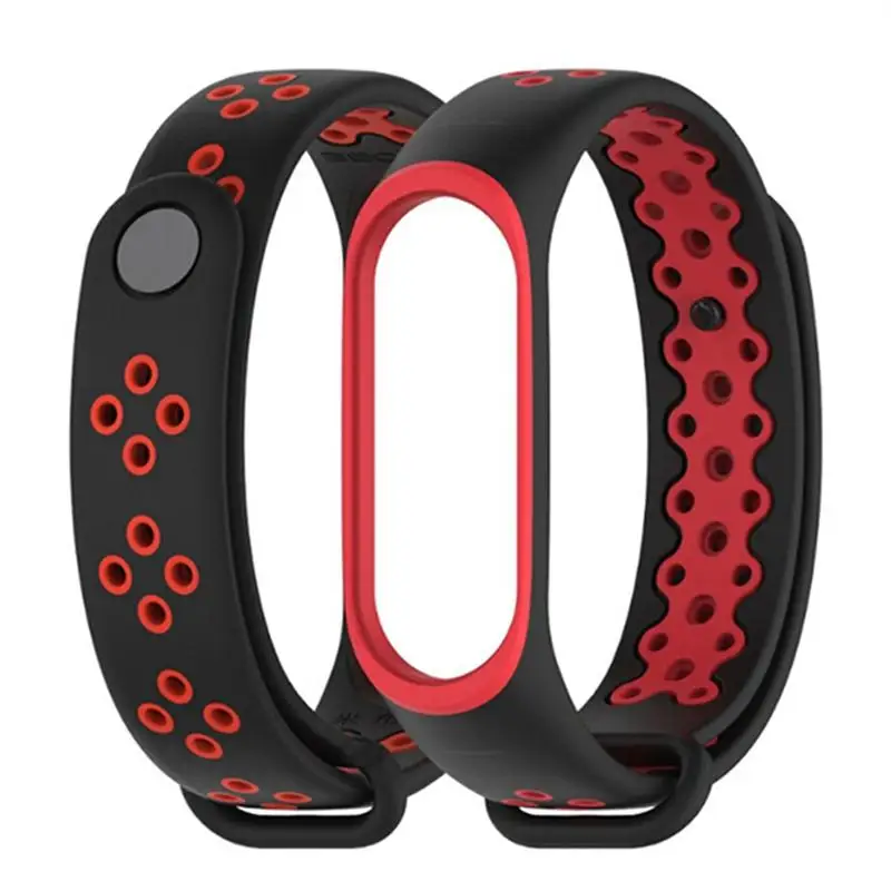 EastVita Браслет спортивный ремешок часы силиконовый для xiaomi mi band 3 аксессуары