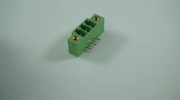 1000pcs pluggable terminal block 3 81mm header 3 poles solder right angle through hole green tin plated cross 20020111 d031a01lf