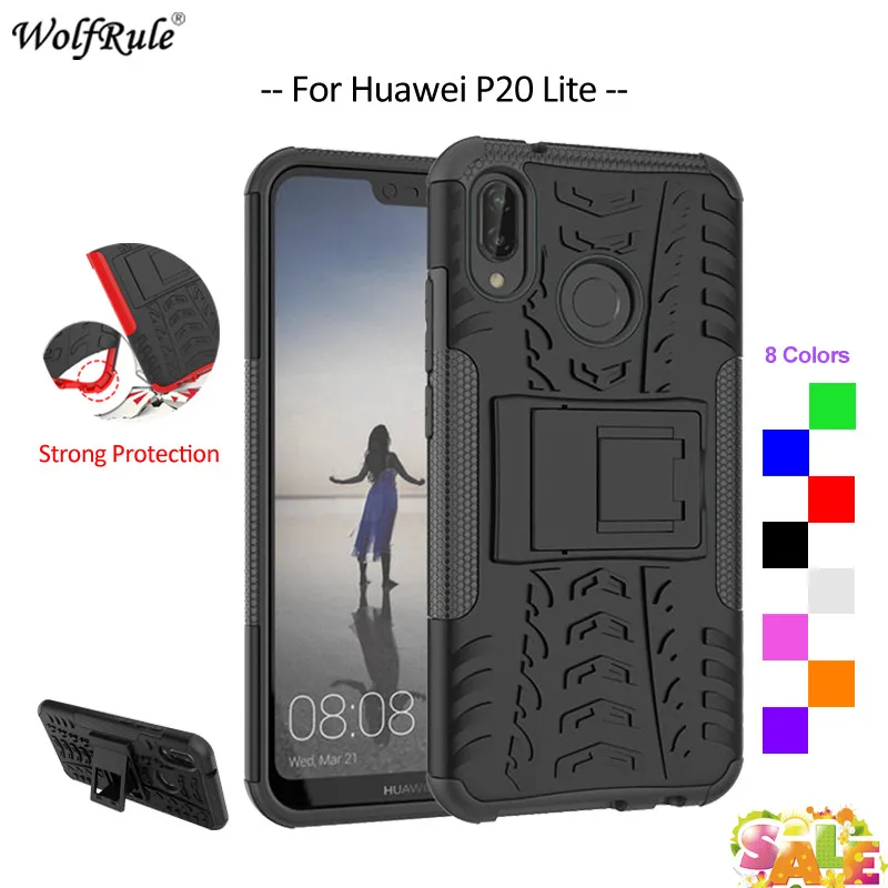 

Чехол для Huawei P20 Lite, чехол Nova 3e из ТПУ и поликарбоната, защитный бампер, чехол для телефона Huawei P20 Lite, чехол 5,84''