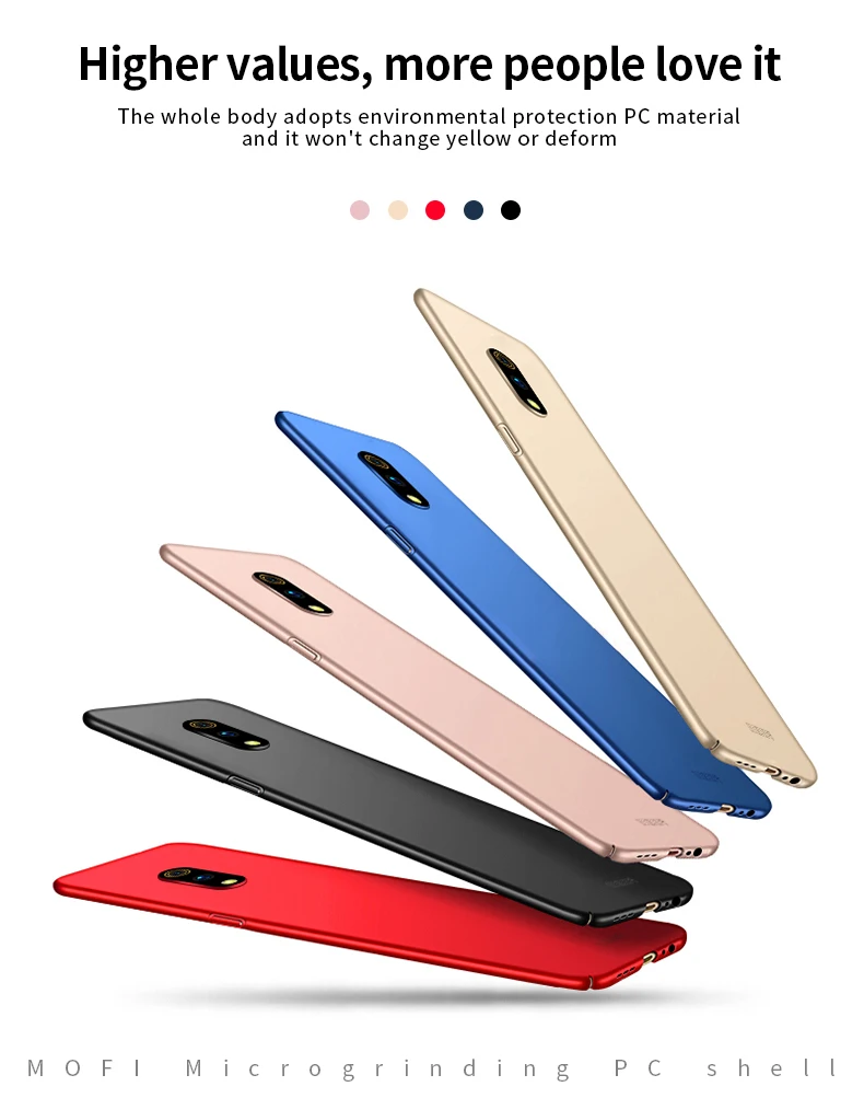 Original MOFi Brand OPPO Realme x case silicone scrub cover hard PC Back For cases |