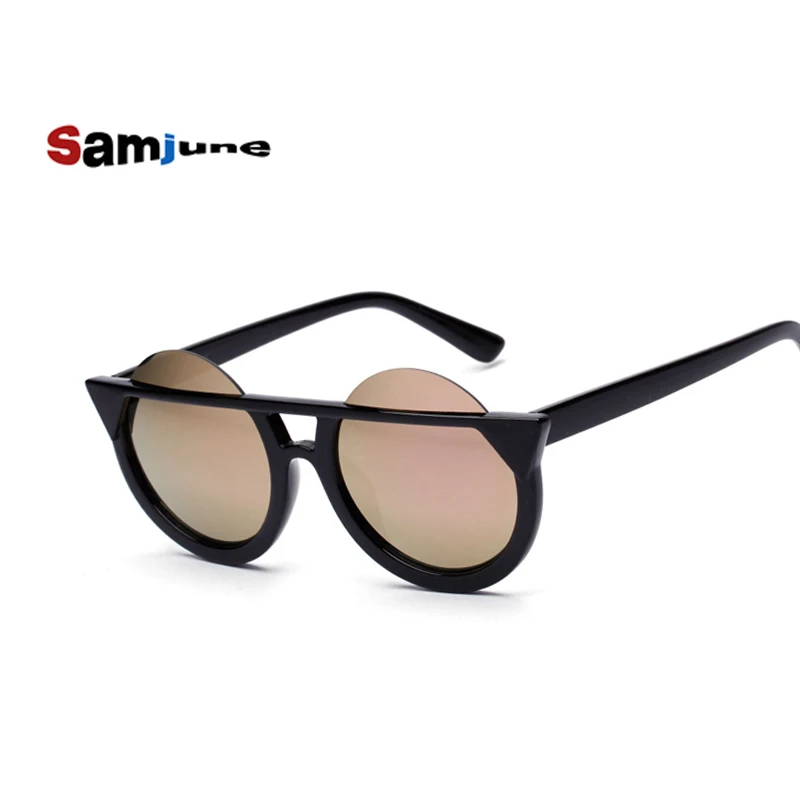 

Samjune 2017 Роскошные брендовые дизайнерские солнцезащитные очки кошачий глаз женские Винтажные Солнцезащитные очки кошачий глаз с градиентом...