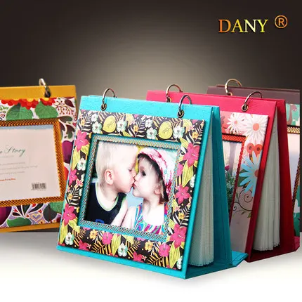 Creative Couples Family Album Interstitial 6 Inch And 7 4D Baby Photo Frame Making Set Table Korean Style | Дом и сад