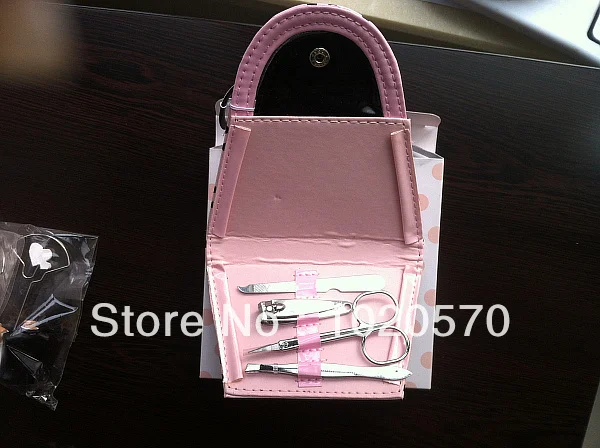 Бесплатная доставка 16 компл./Лот Подарочный Свадебный Сумочка розовый и черный