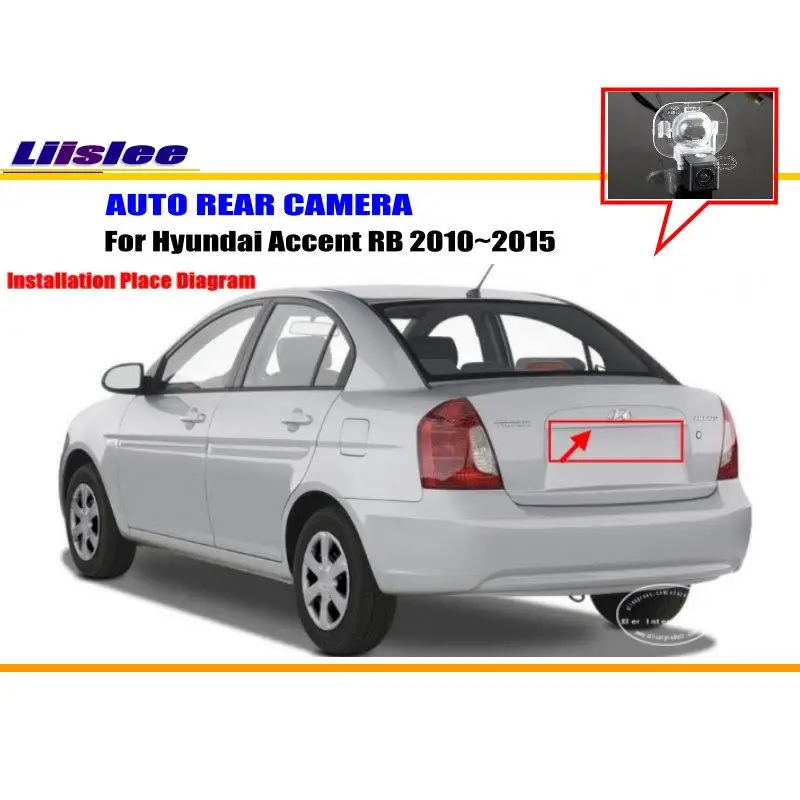 Автомобильная парковочная камера для Hyundai Accent RB 2010 2011 2012 2013 2014 2015 задняя заднего