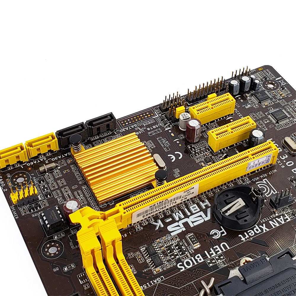Asus H81M-K настольная материнская плата H81 LGA 1150 для Core i7 i5 i3 DDR3 16G SATA3 USB3.0 DVI VGA Micro-ATX