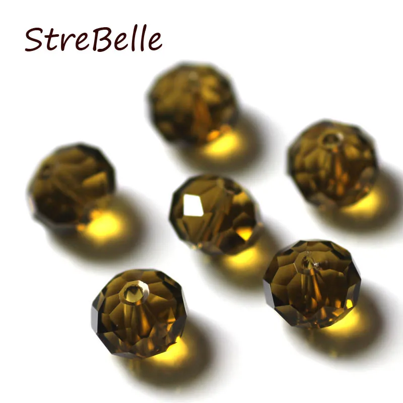 Бусины для бижутерии с гранями 8x10 мм 100 шт.|beads jewelry making|crystal spacerjewelry beads |