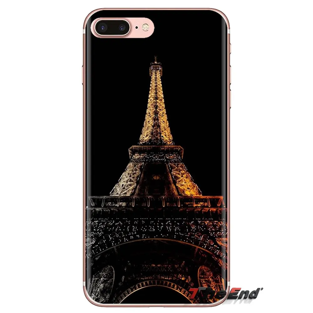 Eiffel Tower Night Bokeh Lights For Xiaomi Redmi 4A S2 Note 3 3S 4 4X 5 Plus 6 7 6A Pro Pocophone F1 TPU Transparent Shell Cover |
