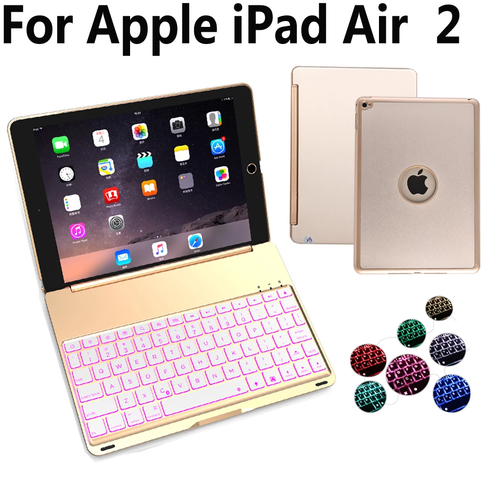 

Чехол для Apple iPad Air 2/Air2 iPad 6 9,7 A1566 A1567, 7 цветов
