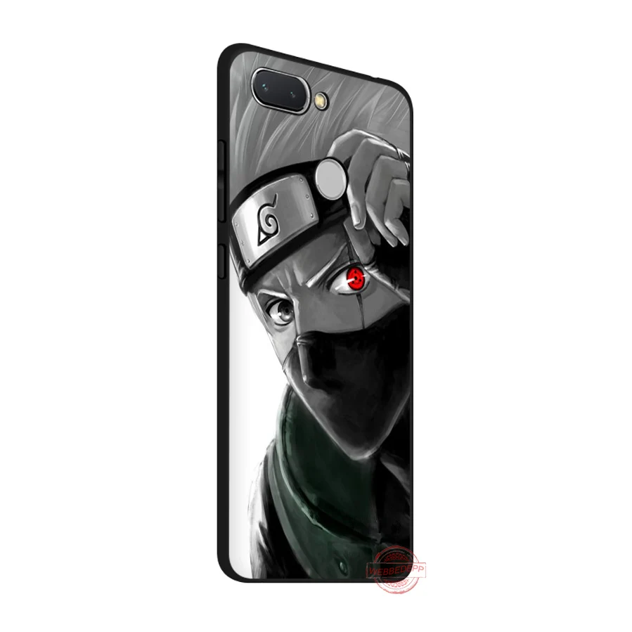 WEBBEDEPP Наруто Какаши японского аниме мягкий чехол для телефона для Redmi Note 8 7 6 5 Pro 4A 5A 6A 4X5 Plus S2 Go чехол s