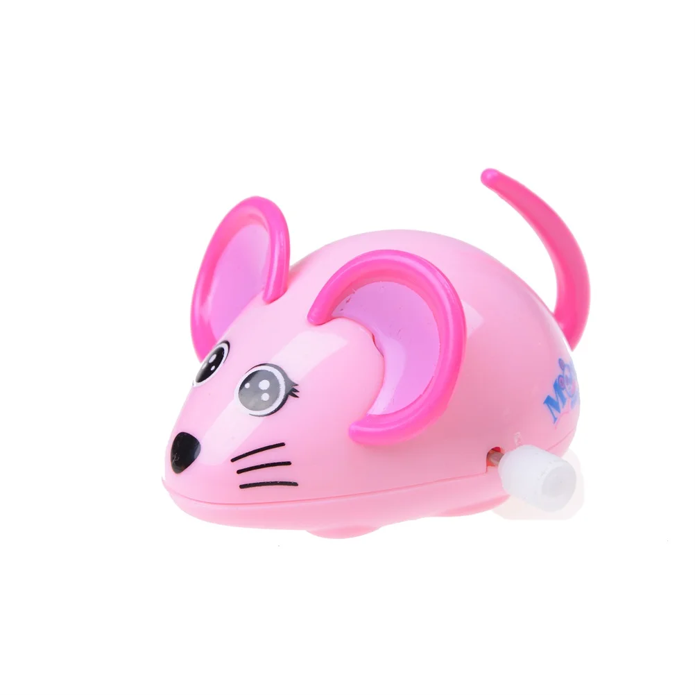 

Cute Rat Cartoon Animal Wind Up Clockwork Design Toys Funny Mouse For Children High Quality