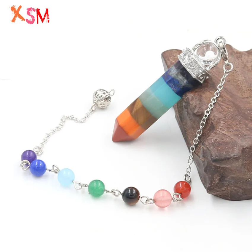 Pendant Energy Healing Crystal Dowsing Divination Pendulum 1pcs