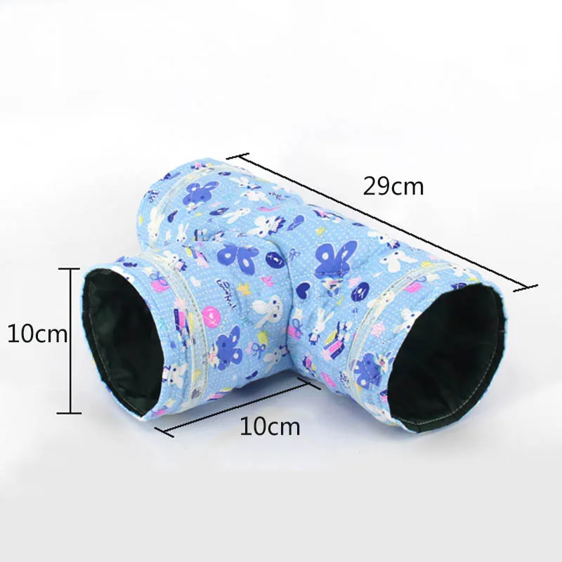 Хомяк Игрушка продукция для домашних животных маленький туннель 3 Way Pet Tubes