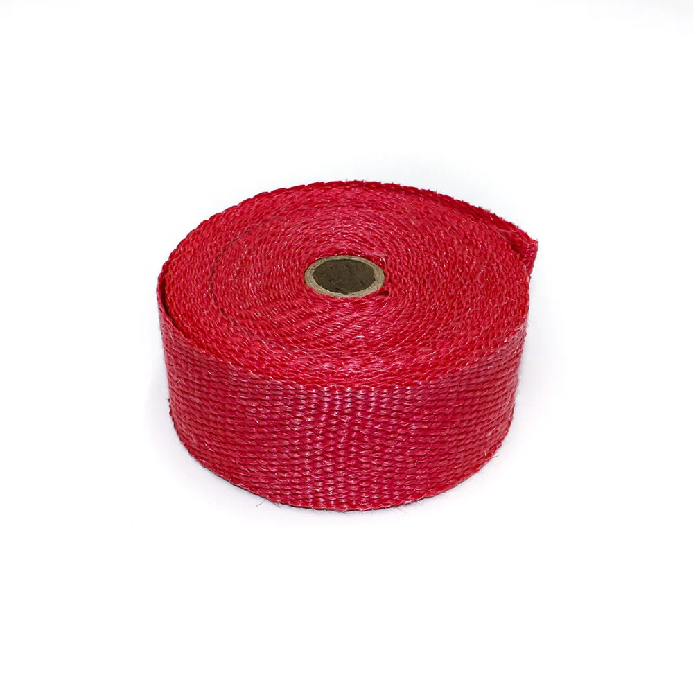 Термообертка 2 дюйма * 10 метров изоляционная деформация выхлопной трубы