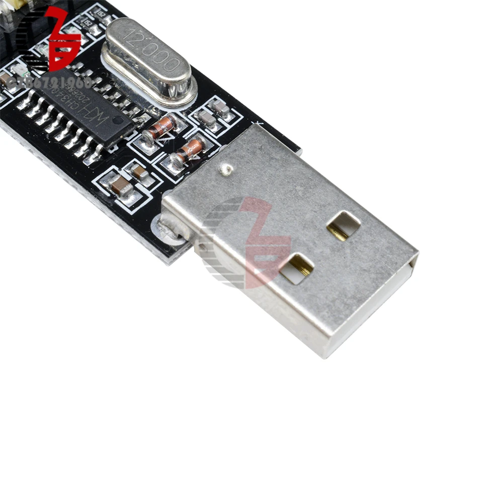 5 шт. USB в ttl CH340 модуль преобразователя CH340G UART плата адаптера 3,3 В 5 в замена Pl2303 CP2102