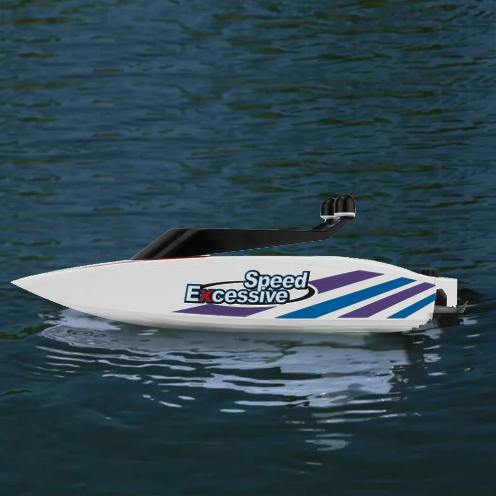 Радиоуправляемая лодка высокая скорость 4CH 2 4G радиоуправляемая RC игрушка