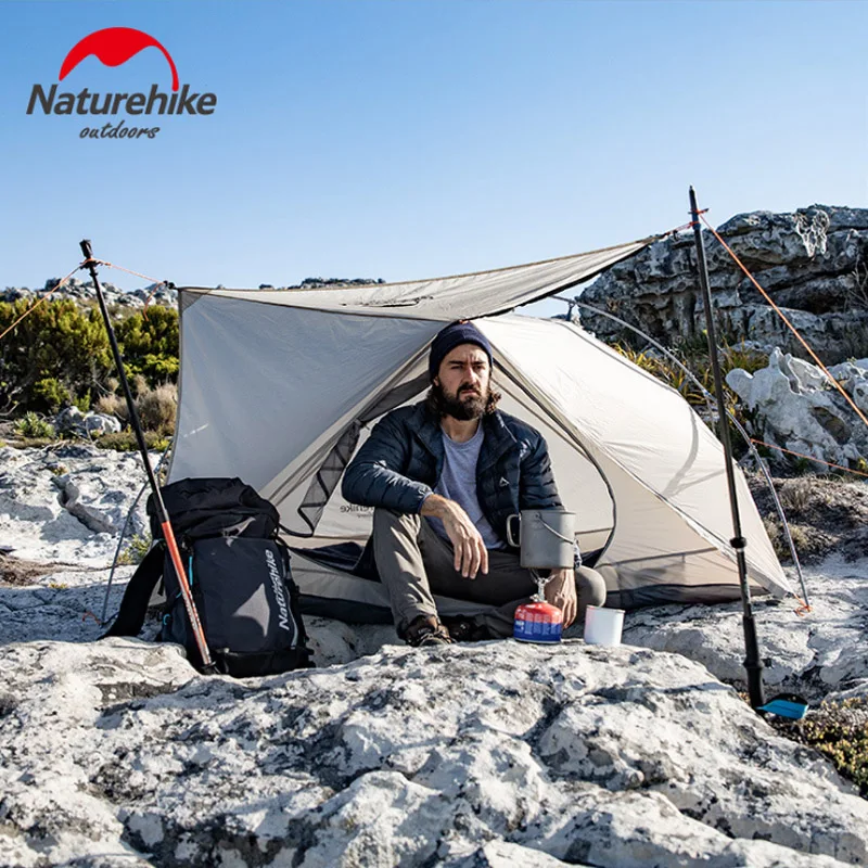 Naturehike светильник палатка 1 кг простых в использовании одной палатки нейлон