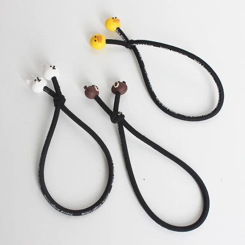 Эластичные резинки для волос с изображением мультяшного плюшевого медведя