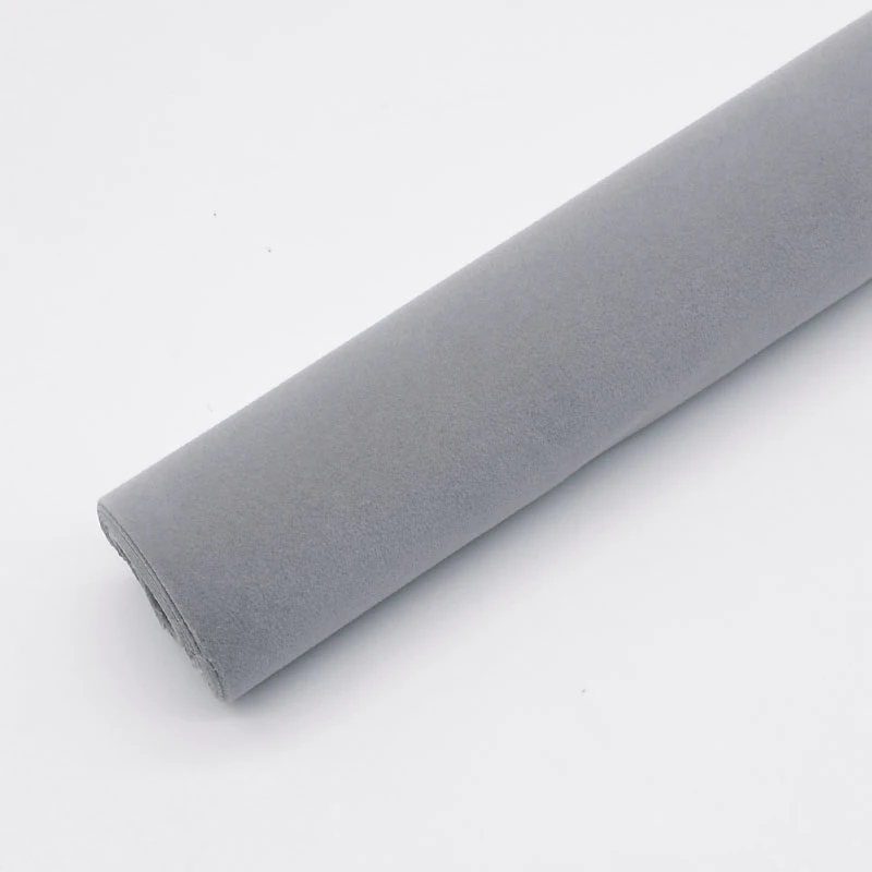 dark grey Meetee 50x150 см, фланелевая ткань, самоклеящаяся ткань для ювелирных изделий, коробка, ящик, наклейка, Декор, сделай сам, домашний текстиль, ремесло, FA203 - Цвет: dark grey