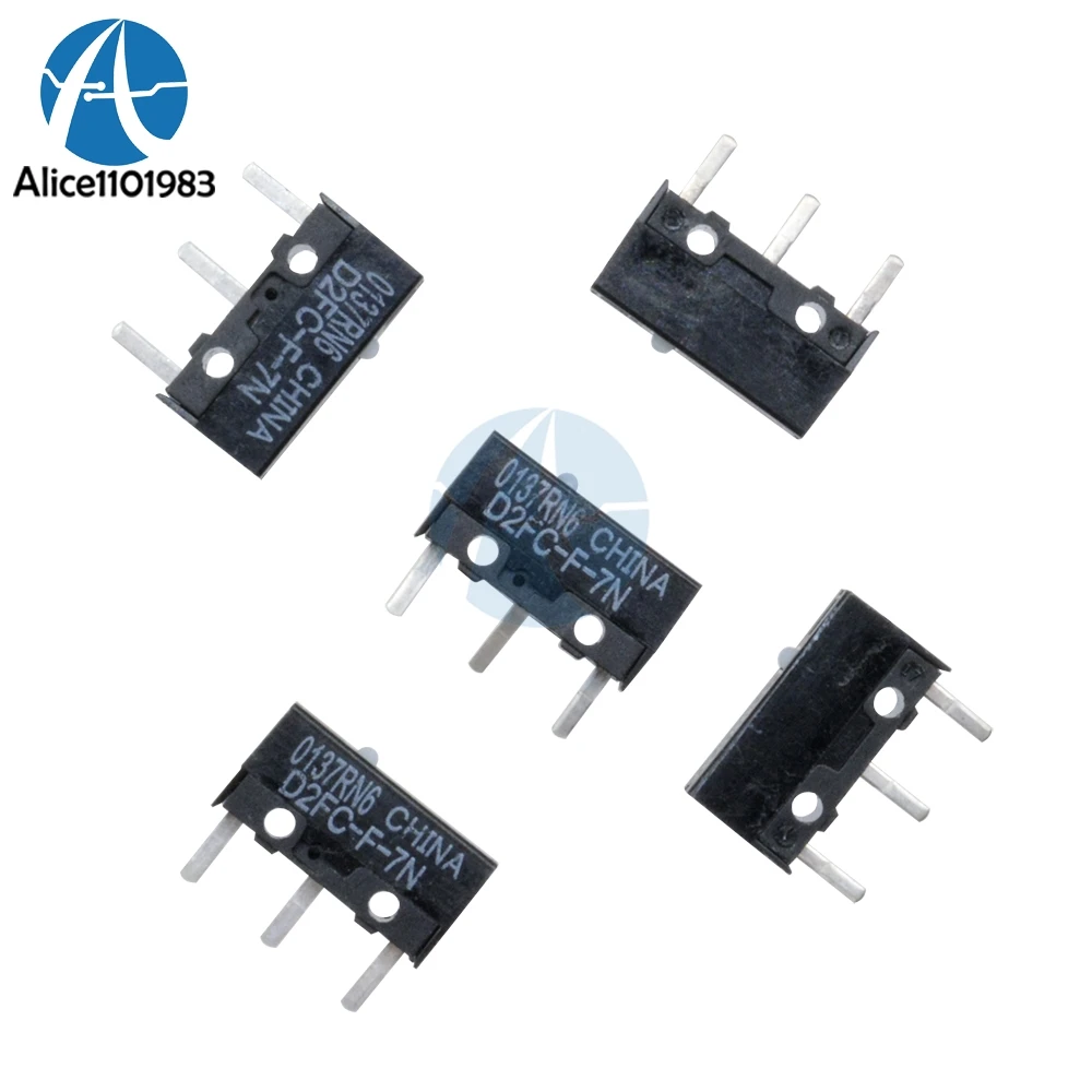 10 шт. микропереключатель Omron D2FC F 7N для кнопки мыши D2F J