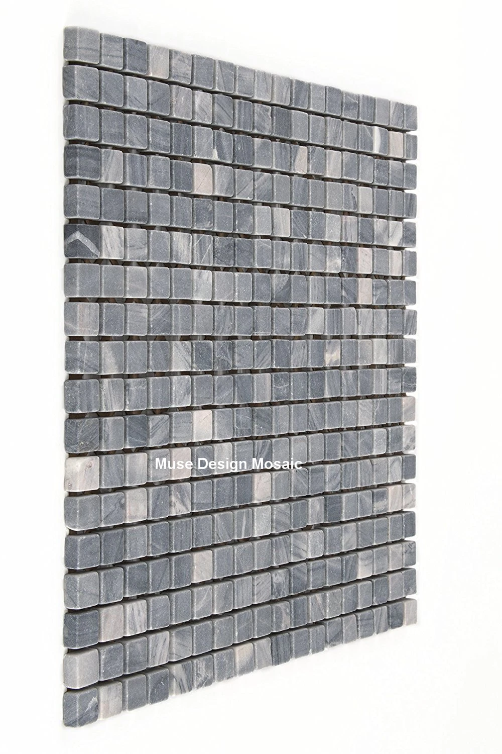 Мозаичная плитка из натурального серого мрамора настенная напольная украшение